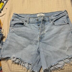 90s baggy low rise shorts